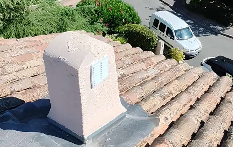 Installation d'une grille de protection pour un essaim d'abeilles sur Fréjus, Saint-Raphaël, LG DÉSINSECTISATION & NUISIBLES